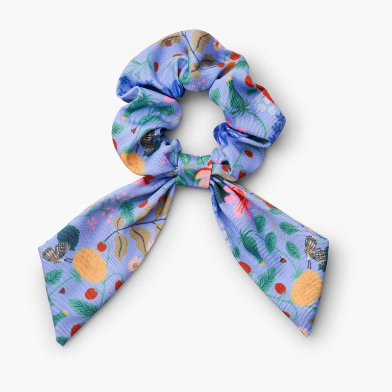 Rifle Paper Co Scrunchie - Strawberry Fields