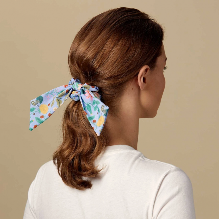 Rifle Paper Co Scrunchie - Strawberry Fields