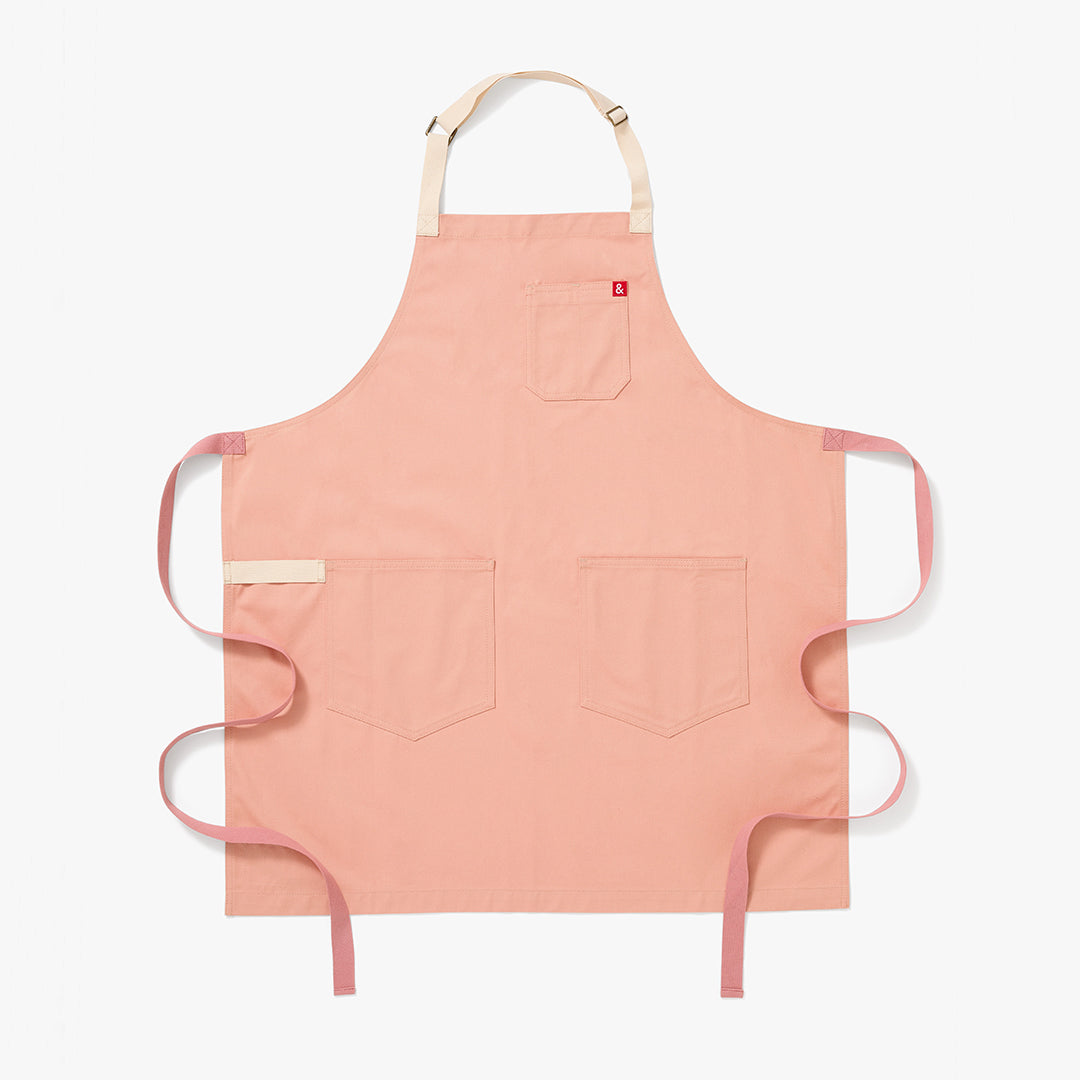 The Essential Apron - Guava Pink