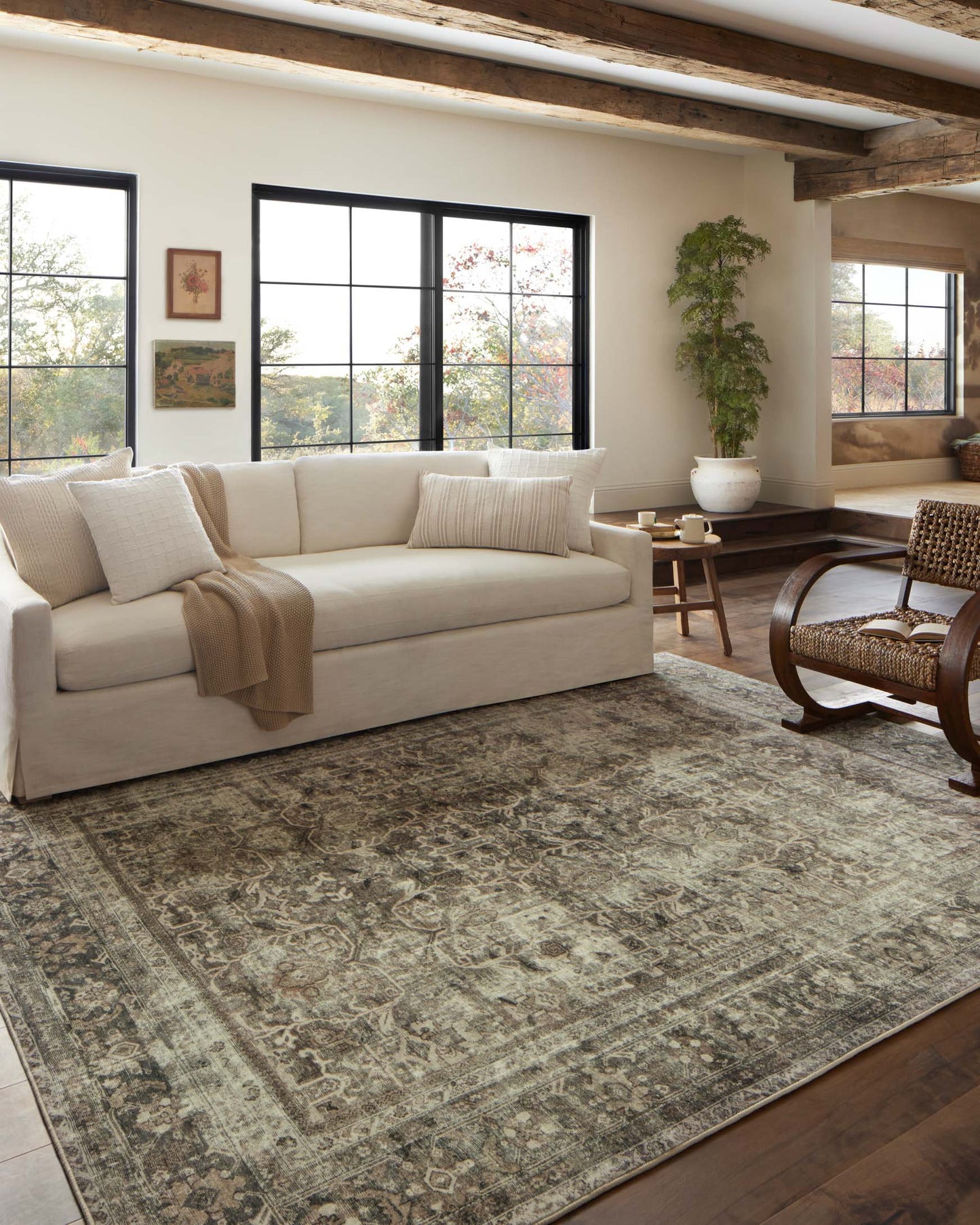Magnolia Home x Loloi Sinclair Rug - Pebble Taupe