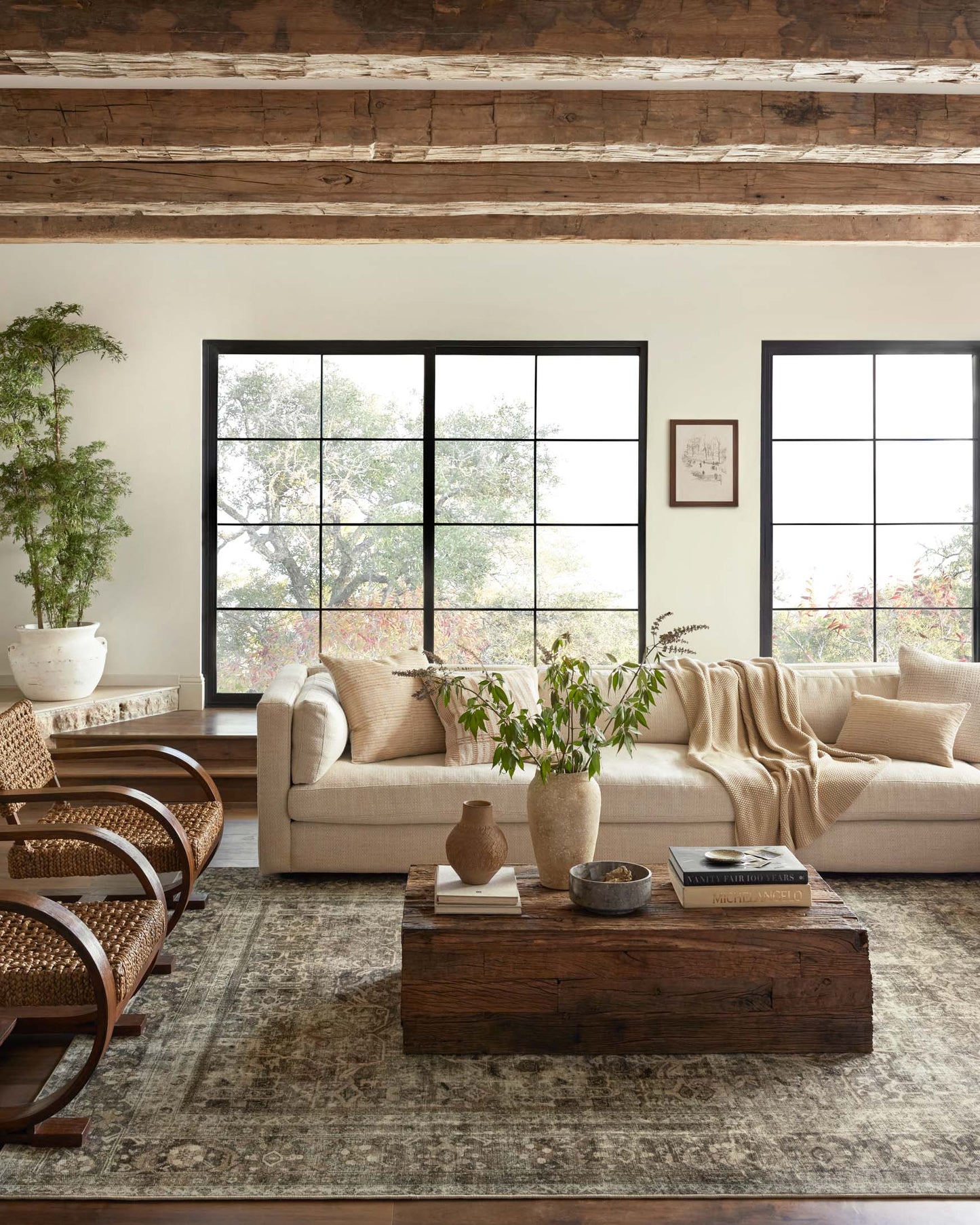 Magnolia Home x Loloi Sinclair Rug - Pebble Taupe
