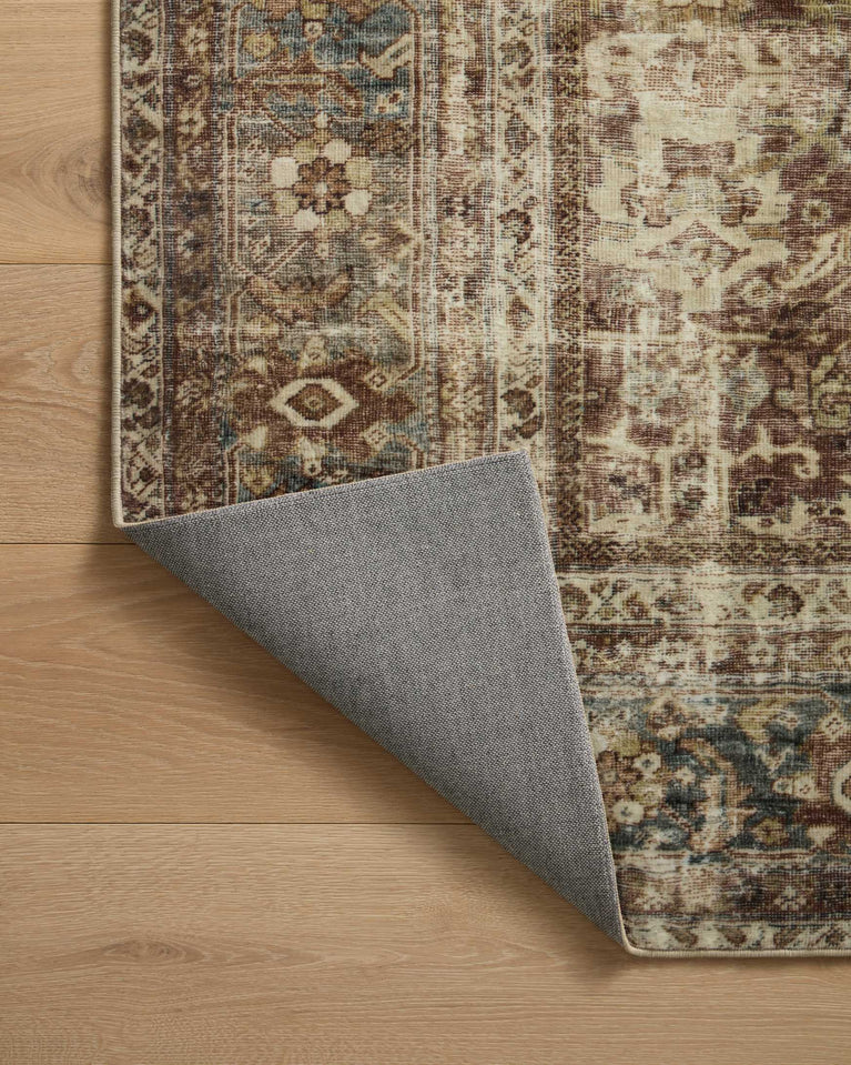 Magnolia Home x Loloi Sinclair Rug - Rust Lagoon
