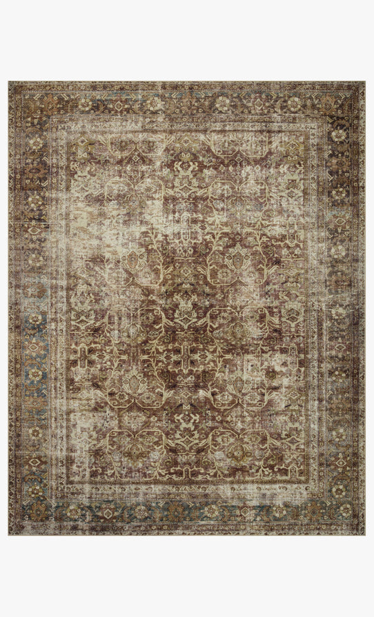 Magnolia Home x Loloi Sinclair Rug - Rust Lagoon