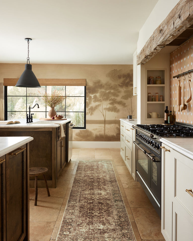 Magnolia Home x Loloi Sinclair Rug - Rust Lagoon