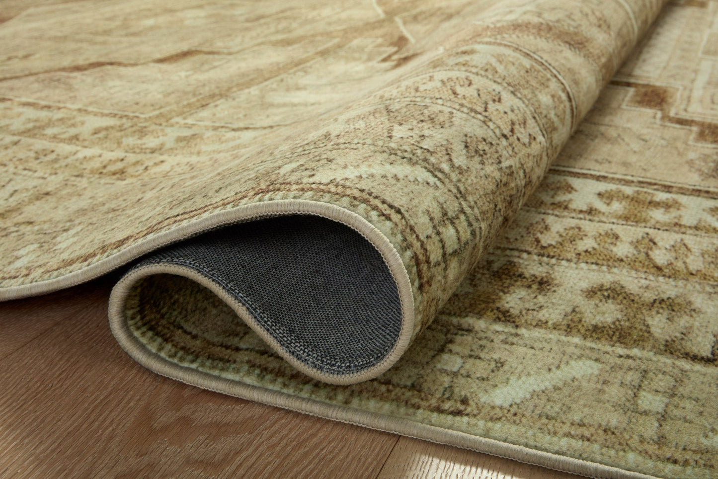 Magnolia Home x Loloi Sinclair Rug - Khaki Tobacco