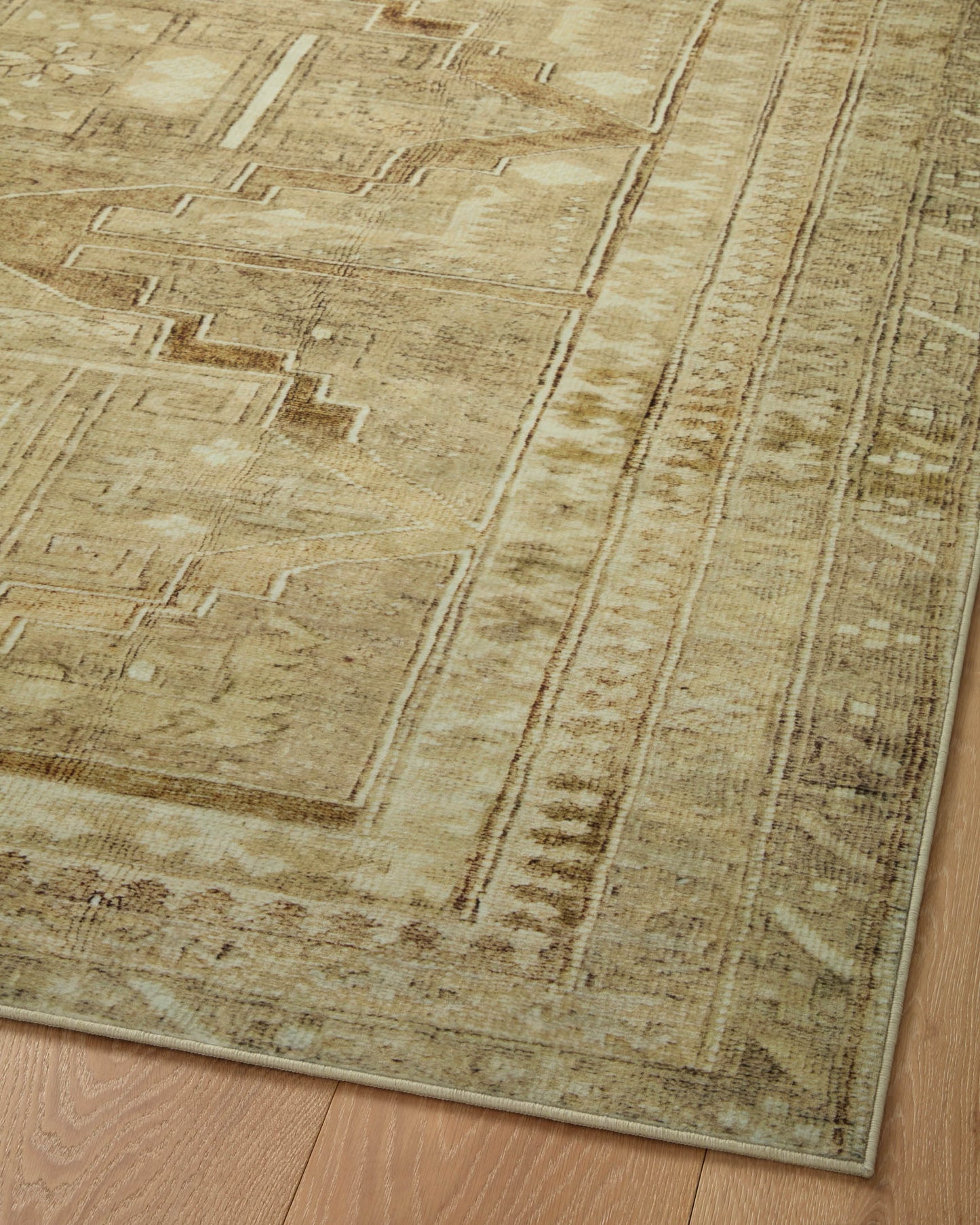 Magnolia Home x Loloi Sinclair Rug - Khaki Tobacco