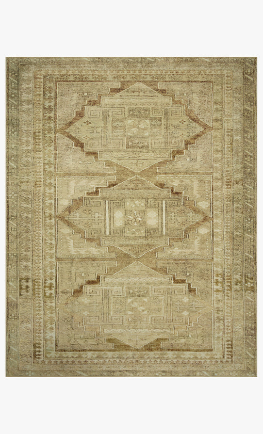 Magnolia Home x Loloi Sinclair Rug - Khaki Tobacco