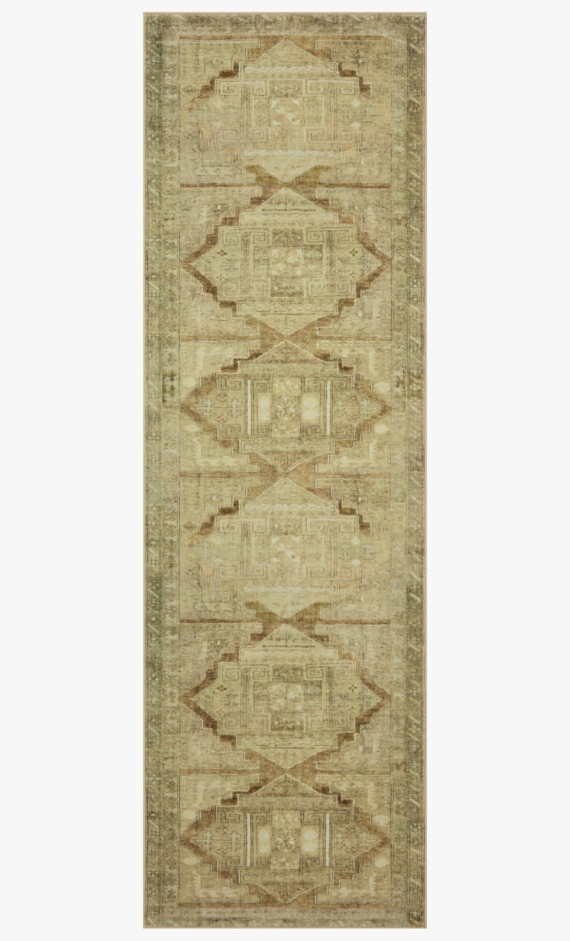Magnolia Home x Loloi Sinclair Rug - Khaki Tobacco