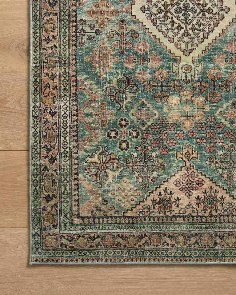 Magnolia Home x Loloi Sinclair Rug - Turquoise Multi