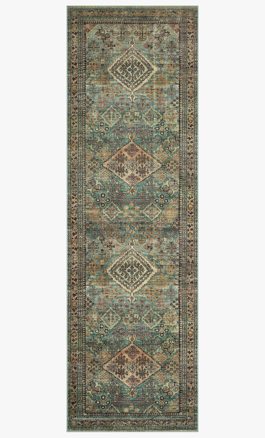 Magnolia Home x Loloi Sinclair Rug - Turquoise Multi