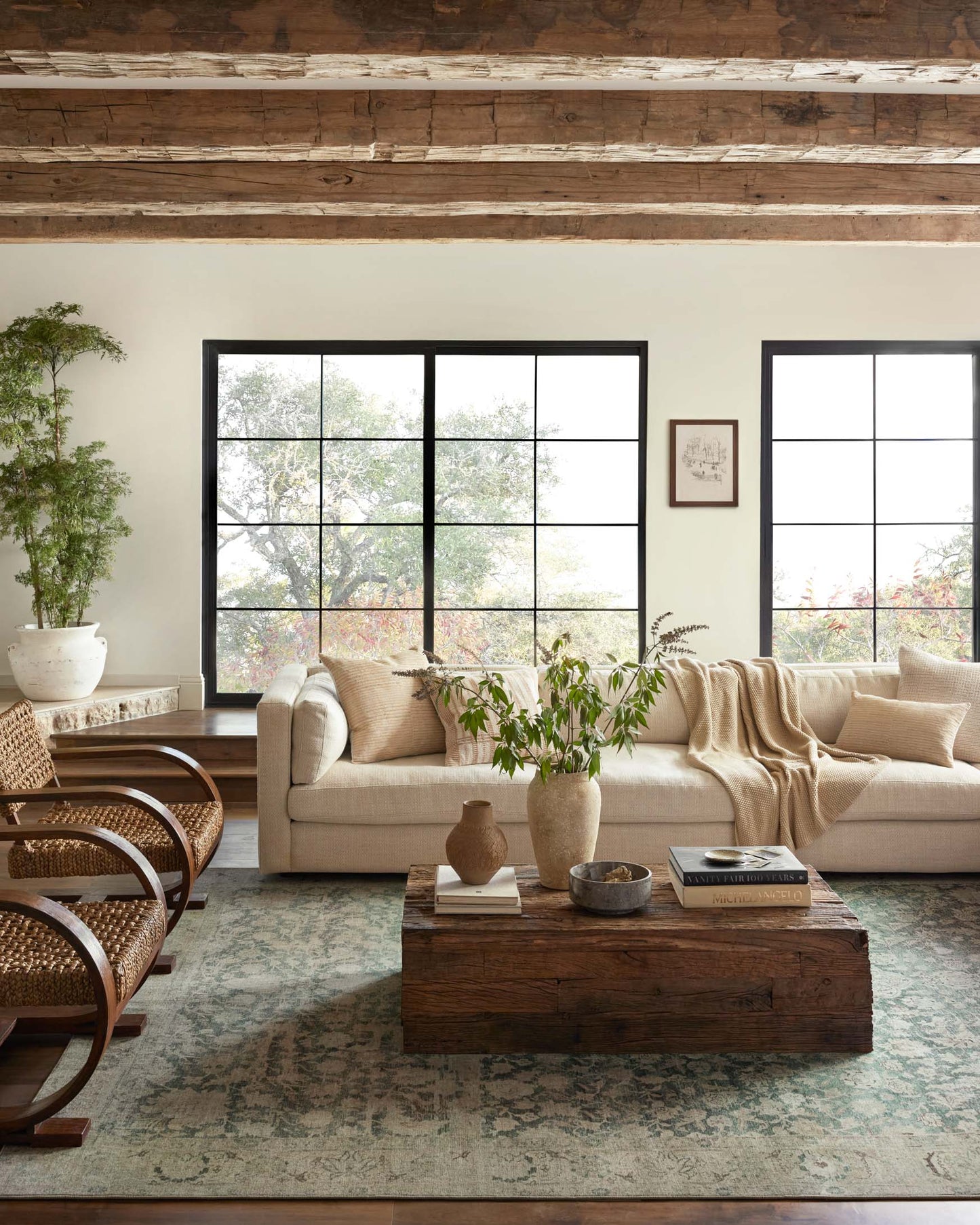 Magnolia Home x Loloi Sinclair Rug - Jade Sand