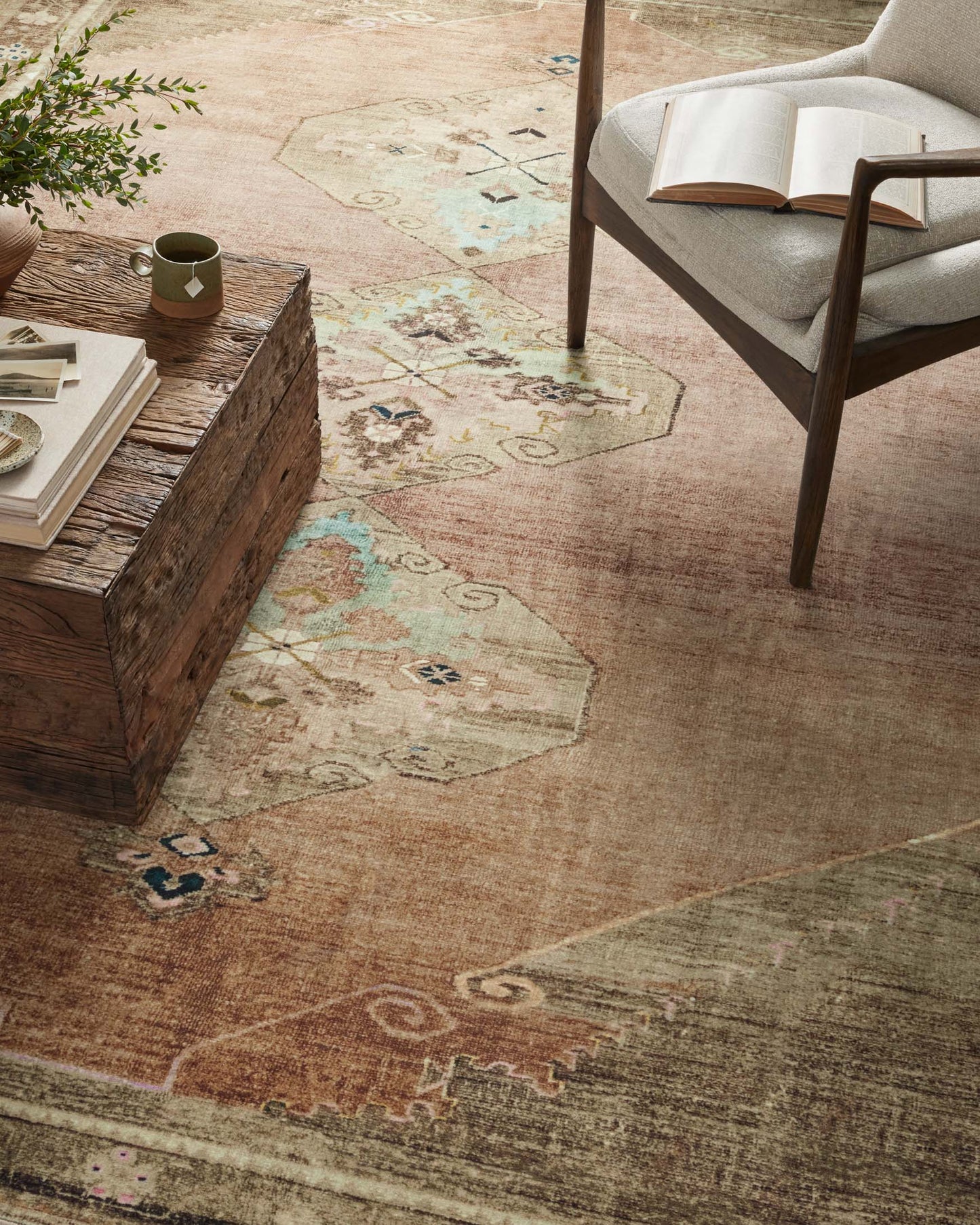 Magnolia Home x Loloi Sinclair Rug - Clay Tobacco