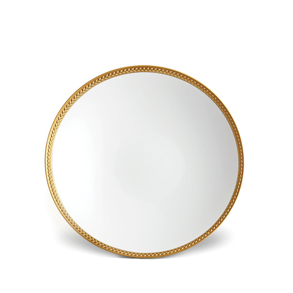 Soie Tressée Soup Plate - Gold