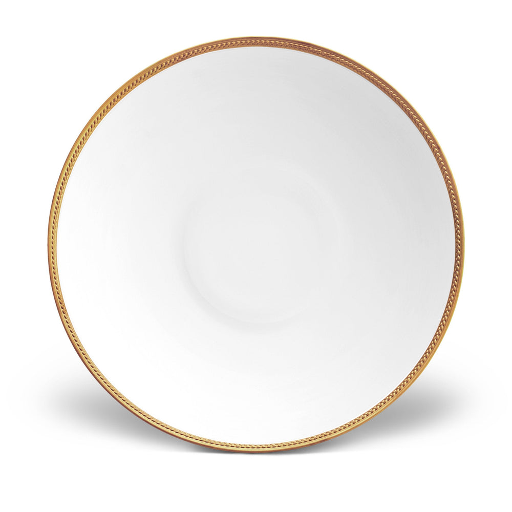 Soie Tressée Large Coupe Bowl - Gold