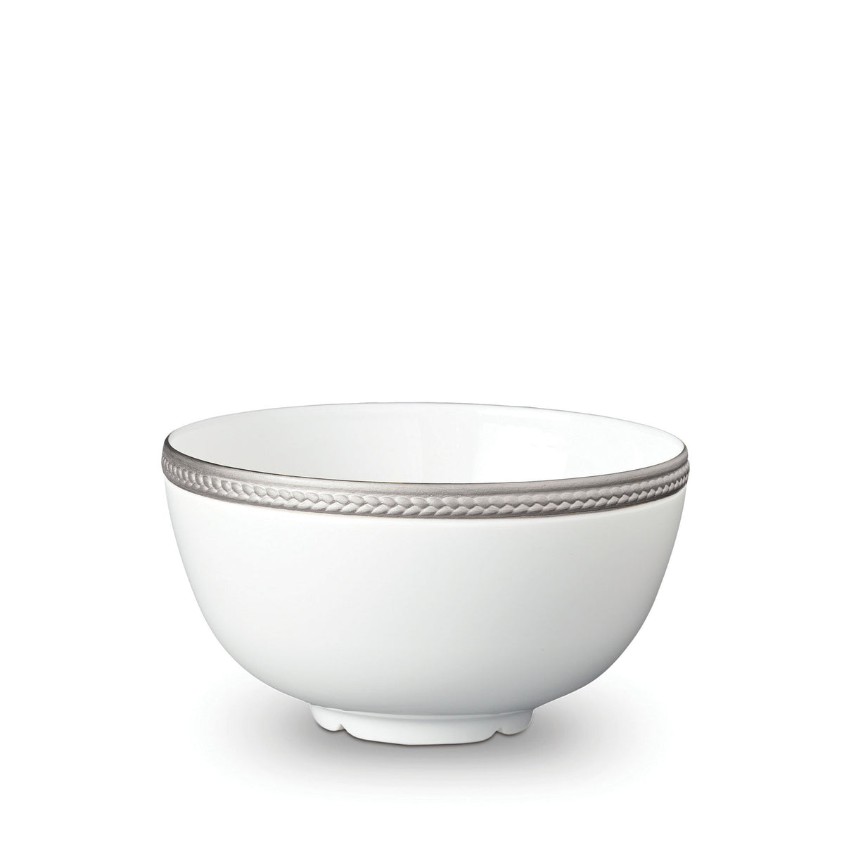 Soie Tressée Cereal Bowl - Platinum