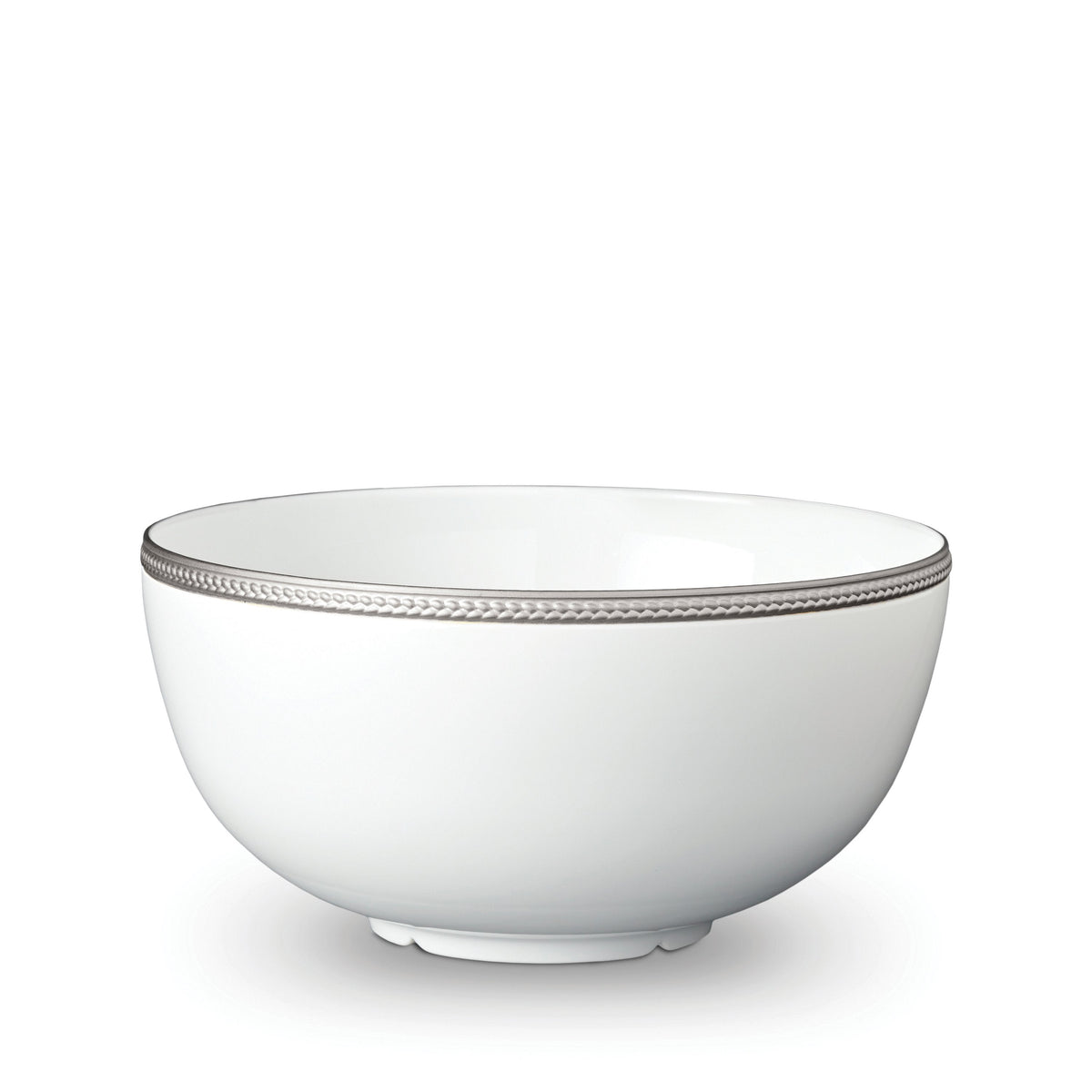 Soie Tressée Large Bowl - Platinum