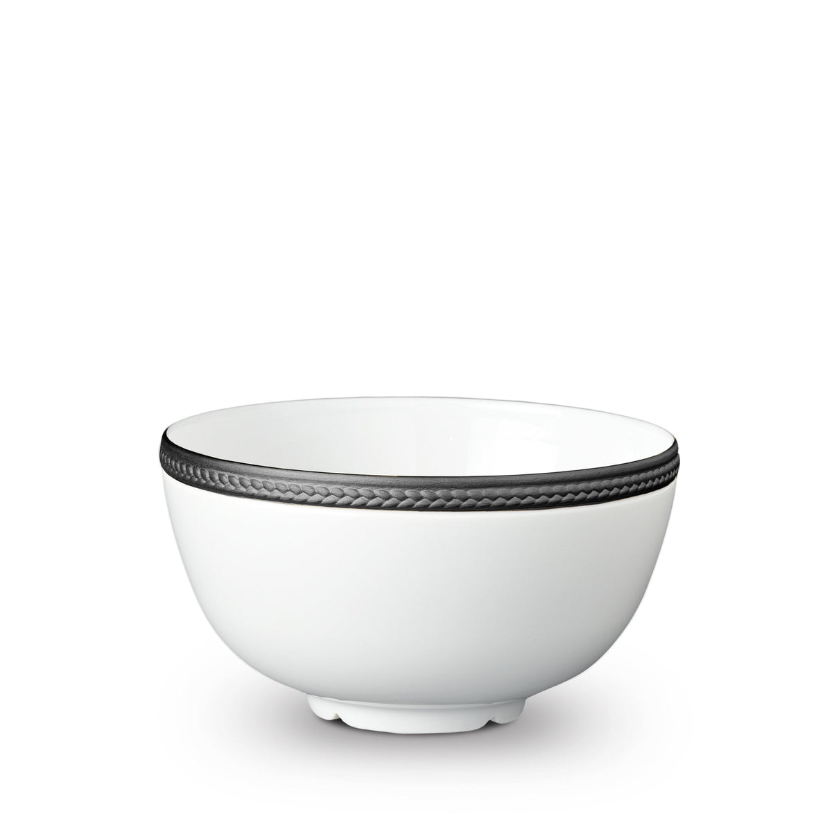 Soie Tressée Cereal Bowl - Black