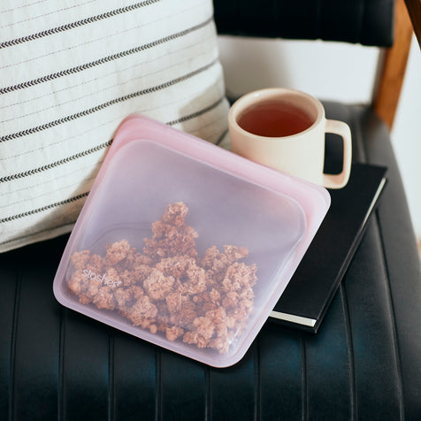 Stasher Sandwich Bag - Pink