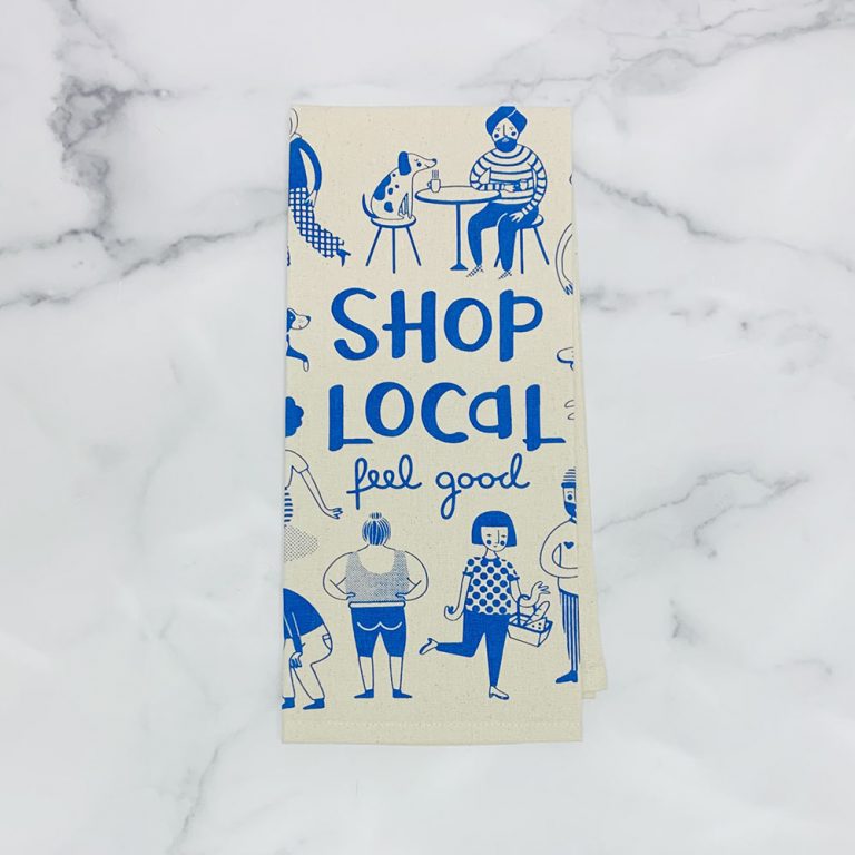 Shop Local Tea Towel