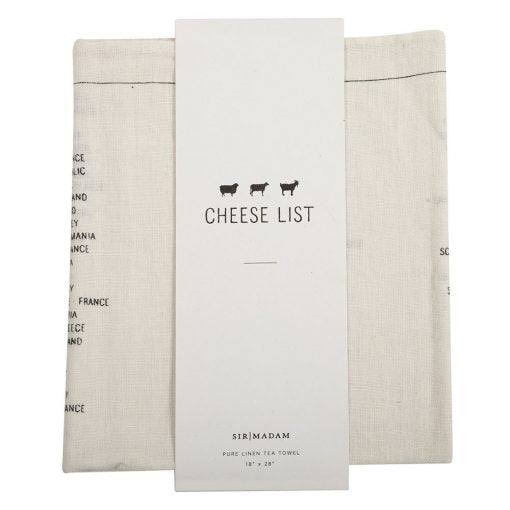 Tea Towel - Cheese