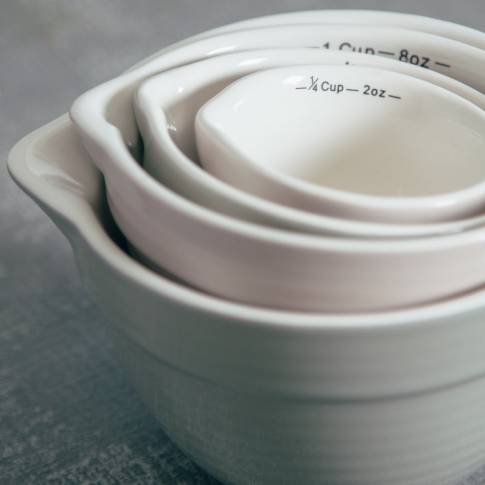 Batter Bowl Measuring Cups - Greys