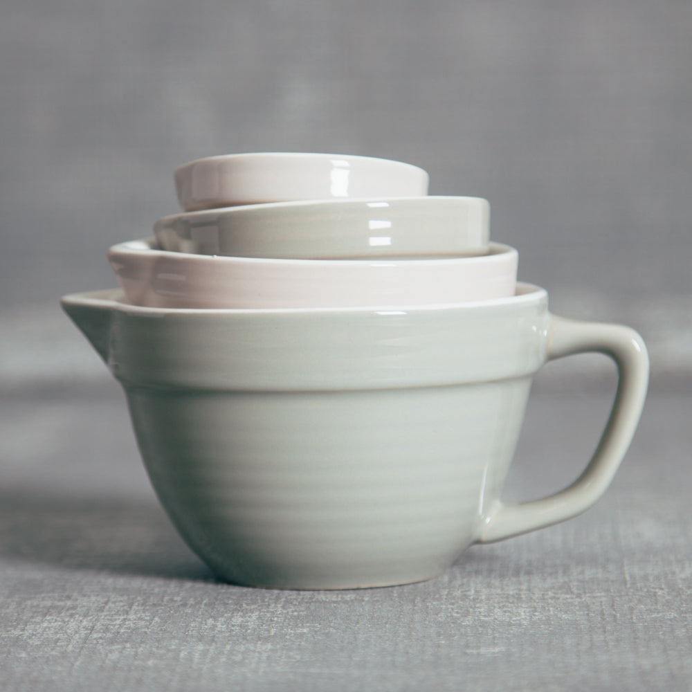 Batter Bowl Measuring Cups - Greys
