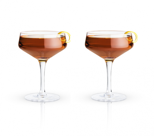 Raye Crystal Coupe Glasses