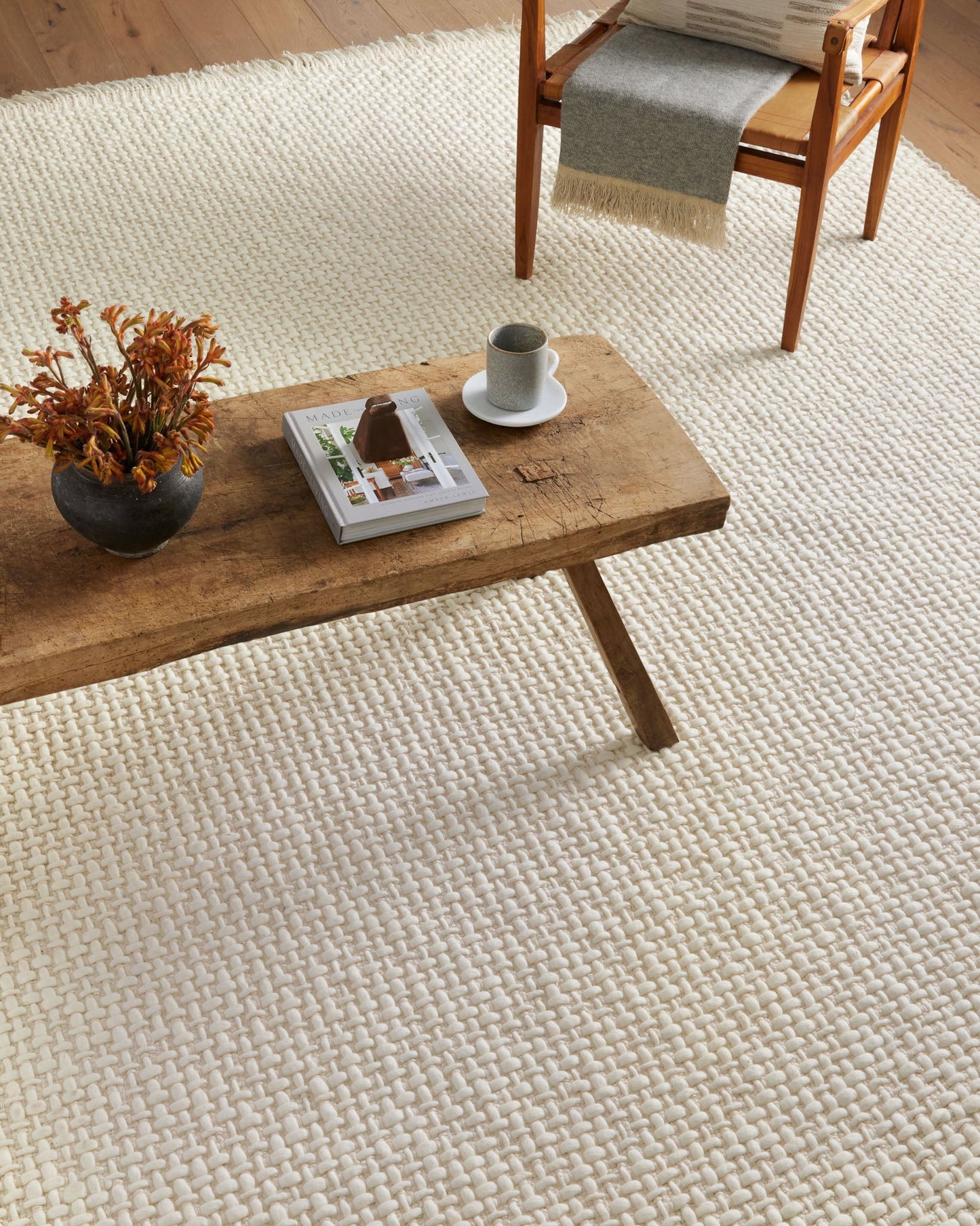 Amber Lewis x Loloi Yellowstone Rug - Ivory Ivory