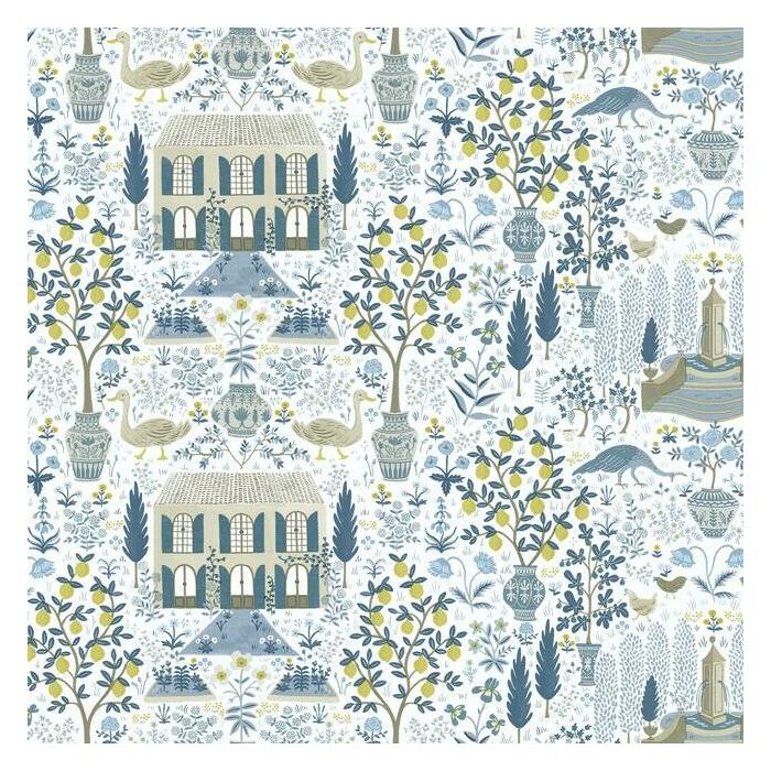 Rifle Paper Co Camont Wallpaper - Indigo
