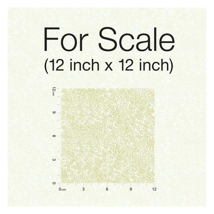 Rifle Paper Co Champagne Dots Wallpaper - Metallic Gold & White