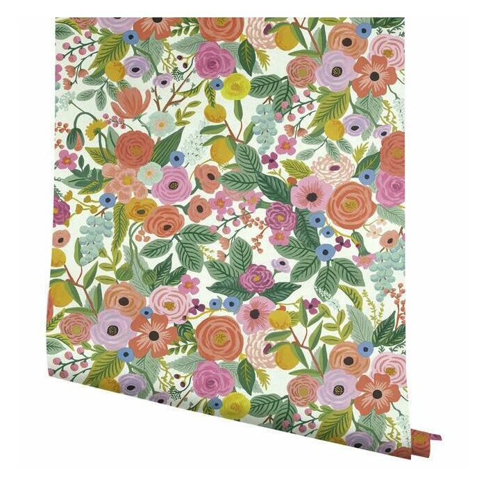 Rifle Paper Co Garden Party Wallpaper - Rose Multi