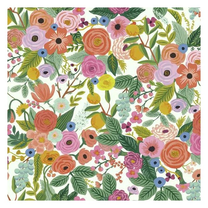 Rifle Paper Co Garden Party Wallpaper - Rose Multi