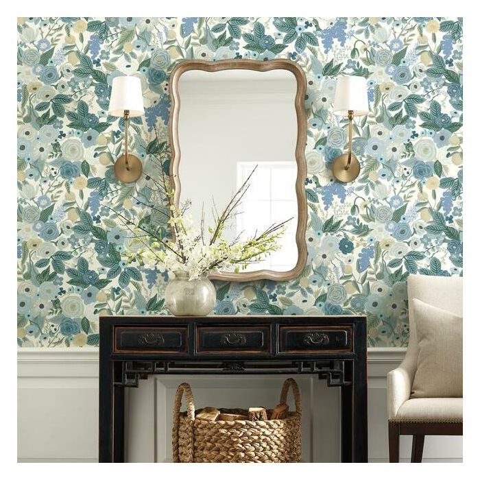 Rifle Paper Co Garden Party Peel & Stick Wallpaper - Indigo Multi