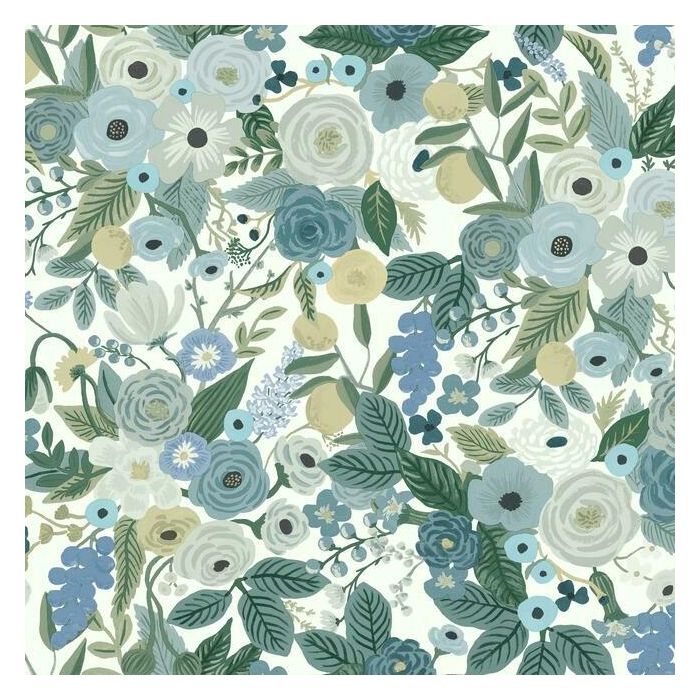 Rifle Paper Co Garden Party Peel & Stick Wallpaper - Indigo Multi