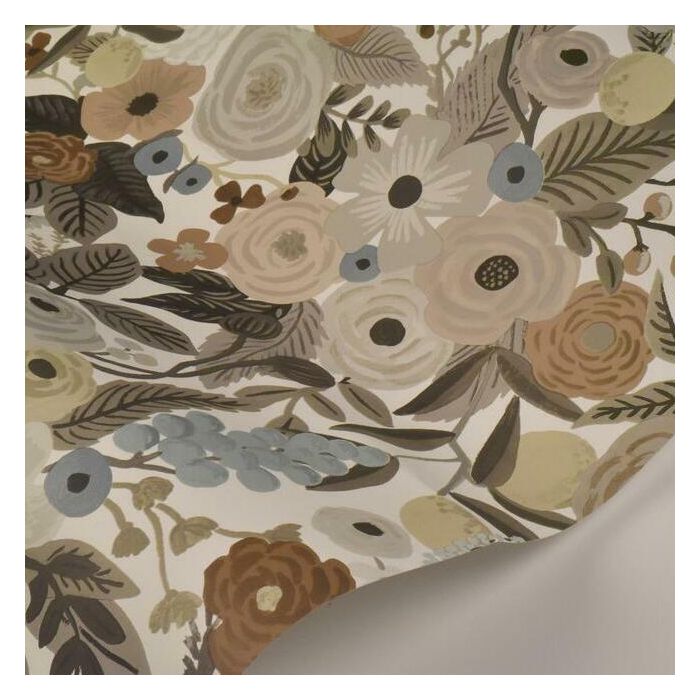 Rifle Paper Co Garden Party Wallpaper - Linen Multi