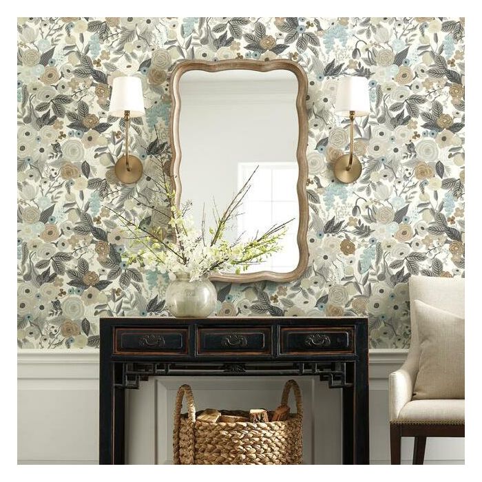 Rifle Paper Co Garden Party Peel & Stick Wallpaper - Linen Multi