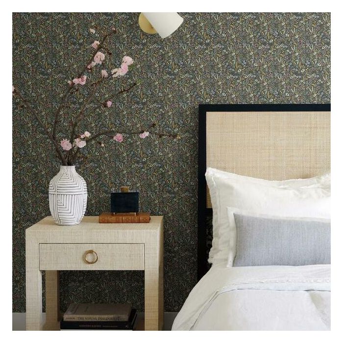 Rifle Paper Co Tapestry Wallpaper - Rose Multi