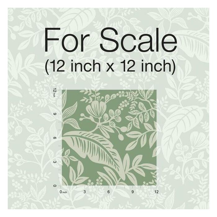 Rifle Paper Co Canopy Wallpaper - Sage
