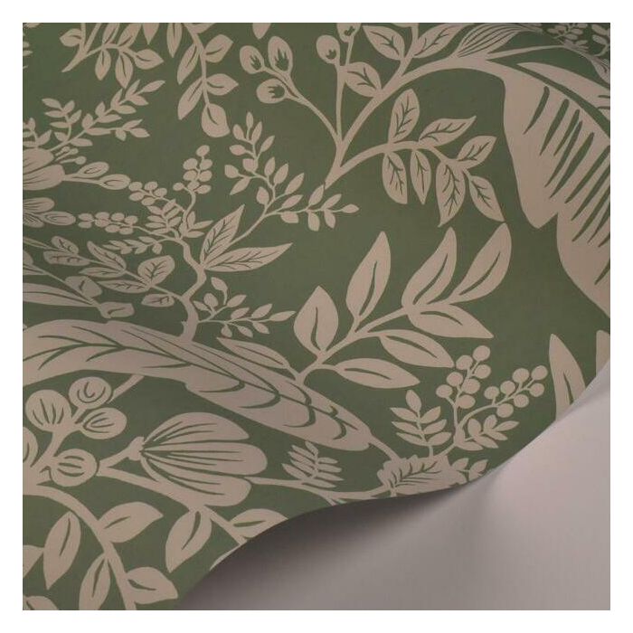 Rifle Paper Co Canopy Wallpaper - Sage