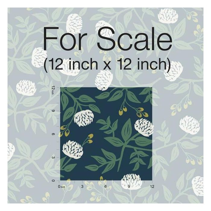 Rifle Paper Co Peonies Wallpaper - Navy
