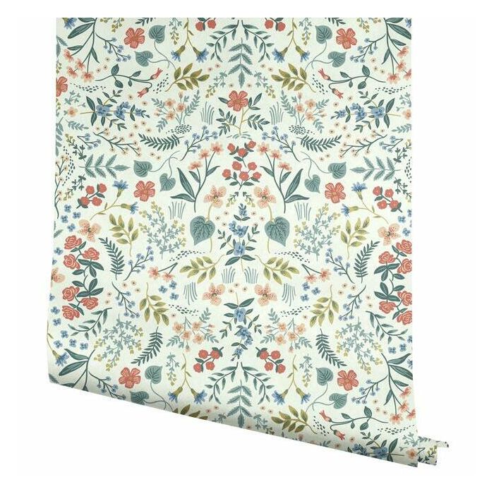 Rifle Paper Co Wildwood Wallpaper - Rose Multi