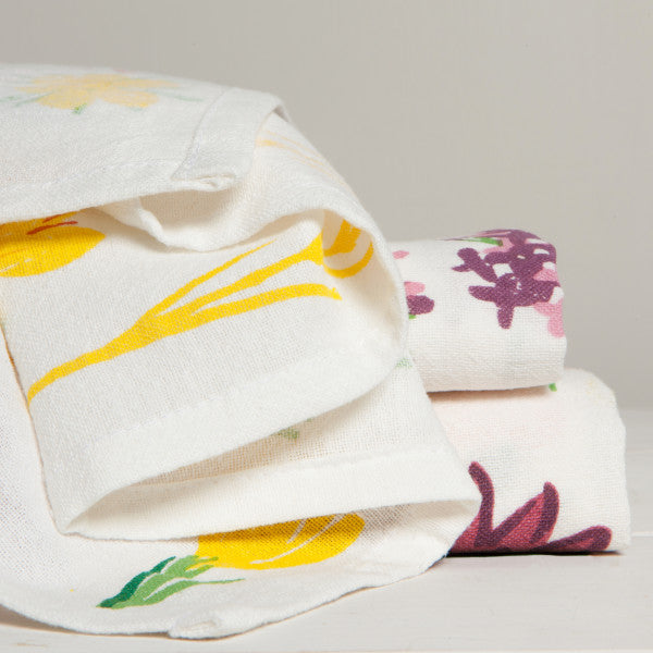 Bakers Floursack Set - Flowers of the Month