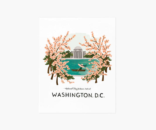 Rifle Paper Co 11x14 Art Print - Washington D.C.