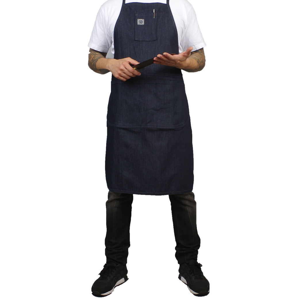 The Classic Apron - Raw Denim
