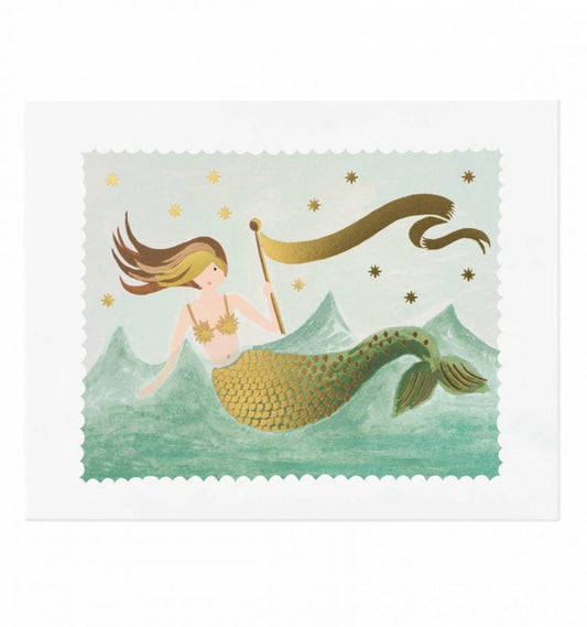 Rifle Paper Co 8x10 Art Print - Mermaid