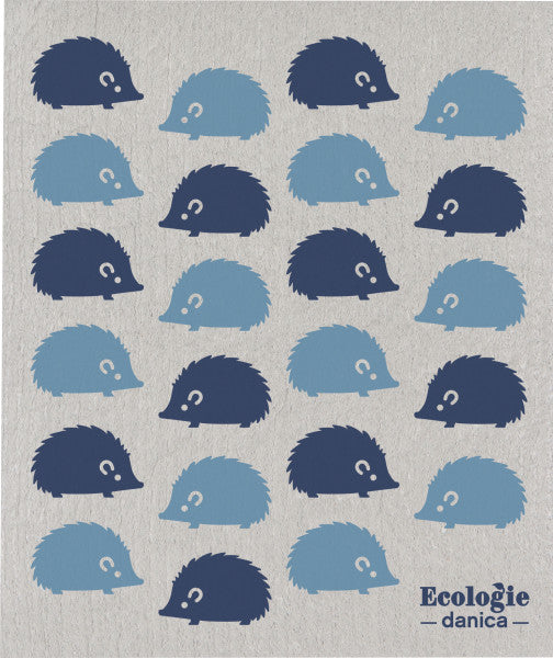 Swedish Dishcloth - Happy Hedgehog
