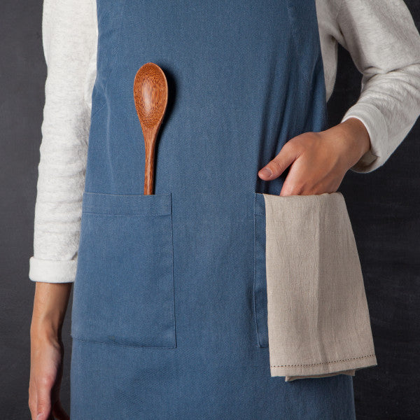 Heirloom Apron - Midnight Blue