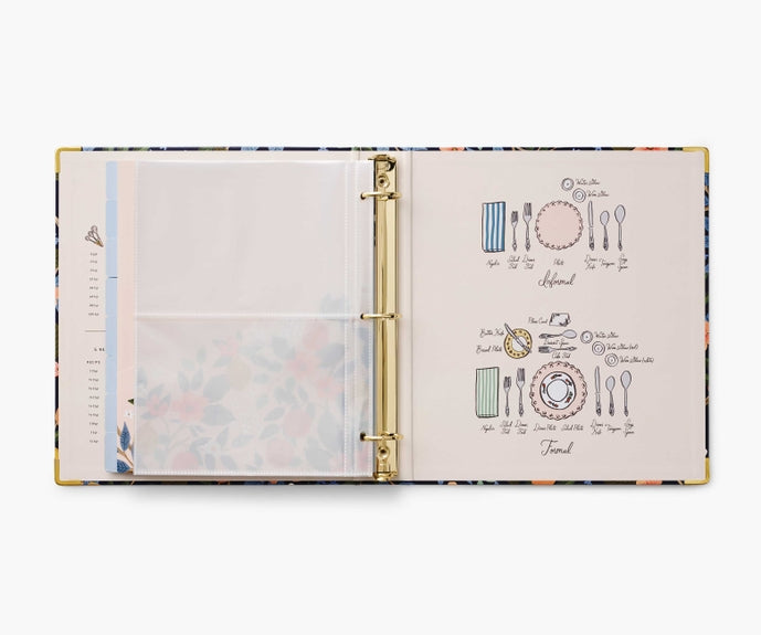 Rifle Paper Co Recipe Binder - Citrus Grove