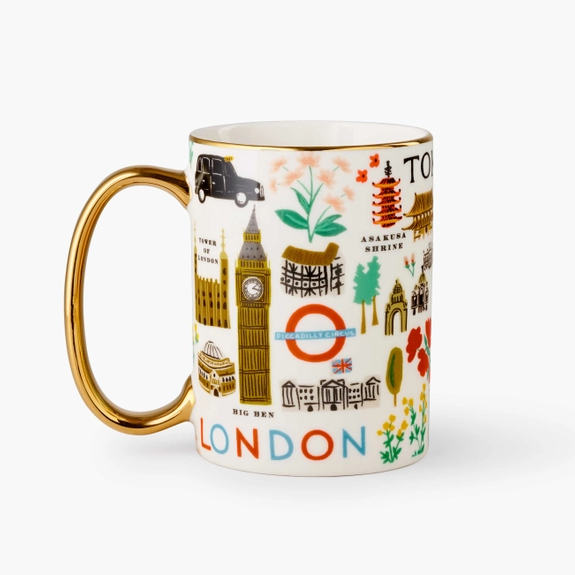 Rifle Paper Co Mug - Bon Voyage