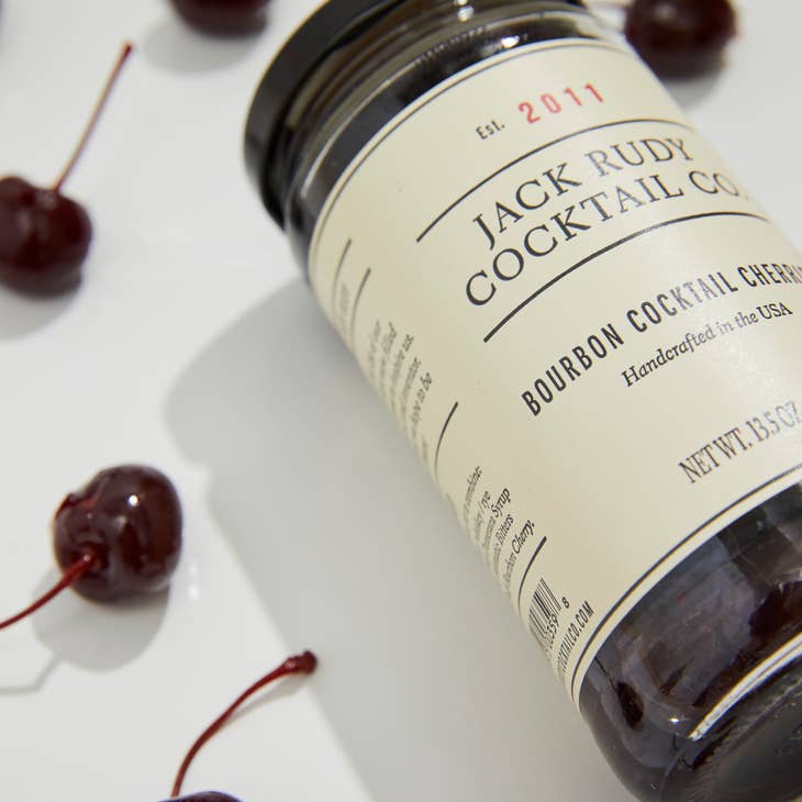 Jack Rudy Bourbon Cocktail Cherries - 13.5oz